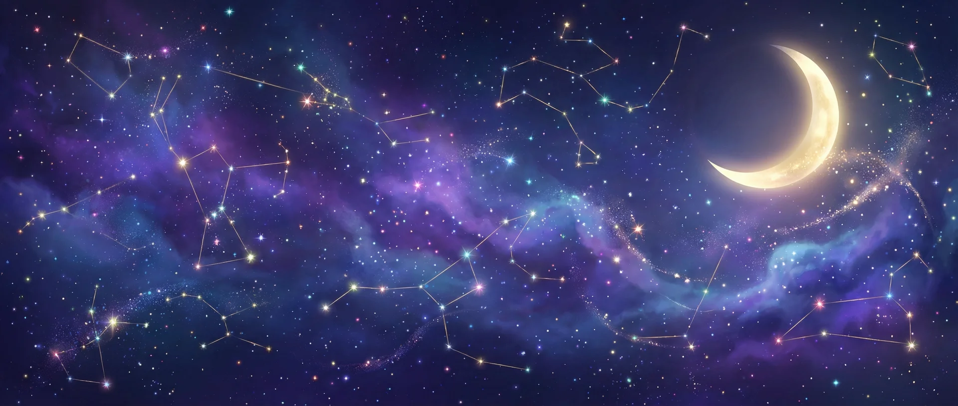 星空背景 - ZOOM国外网站 | 每日星座运势与塔罗占卜